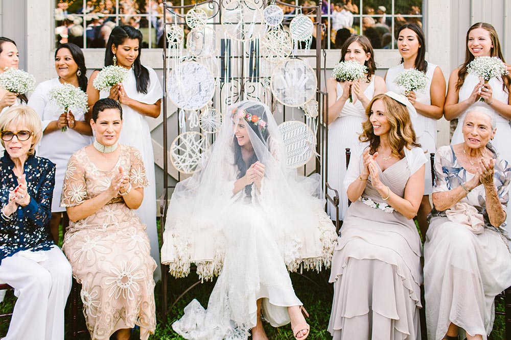 jewish wedding tradition boho dreamcatchers